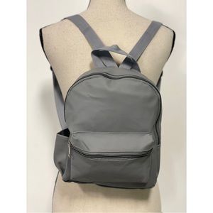 ONI Faux Leather Mini Backpack Grey